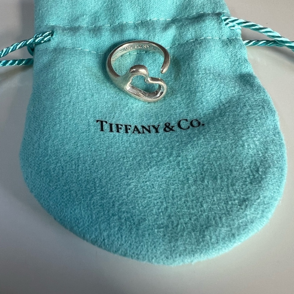 Tiffany & Co. Silver Heart Ring